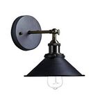 Rsylight Dylight Retro Metal Dekoratif Mafsallı Akrobatik Siyah Duvar Aplik