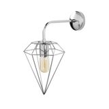 Rsylight Krom Modern Rustik Retro Dekoratif Prizma Duvar Aplik Krom Rys001030