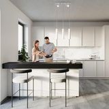 Rsylight Masa Üstü Led Avize Beyaz Led Spot Bar Ve Tezgah Üstü Led Avize Panasonıc Beyaz Ampullü