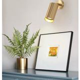 Rsylight Metal Mafsallı Eskitme Beyaz Led Ampullü Spot Armatür