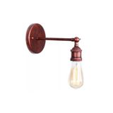 Rsylight Retro Bakır Patinalı Mafsallı Rustik Duvar Aplik