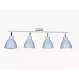 Rsylight Retro Beyaz Dekoratif Rustik 180 Derece Hareketli Modern Spor 4 Lü Avize