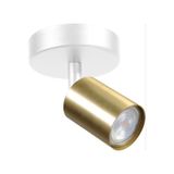 Rsylight Retro Beyaz Eskitme Led Spot Tavan Plofyoner Aplik180 Derece Hareketli Beyaz Ampullü Beyaz