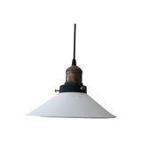 Rsylight Retro Beyaz Metal Sarkıt Avize 23 Cm