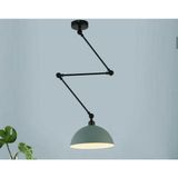 Rsylight Retro Metal Akrobatik Mafsallı Dekoratif Tavan Tekli Sarkıt - Siyah