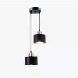 Rsylight Retro Metal Dekoratif 2 Li Rustik Sarkıt Avize