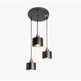 Rsylight Retro Metal Dekoratif 3 Lü Rustik Sarkıt Avize