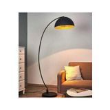 Rsylight Retro Metal Dekoratif Siyah Köşe Lambası 40 Cm