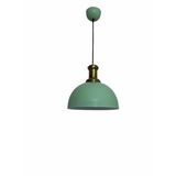 Rsylight Retro Metal Dekoratif Yeşil Rustik Tekli Sarkıt Avize Çap 30 Cm
