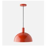 Rsylight Retro Metal Kırmızı Dekoratif Tekli Sarkıt Avize 40 cm