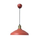 Rsylight Retro Metal Rustik Dekoratif Nar Çiçeği Tekli Sarkıt Avize Çap:25 Cm