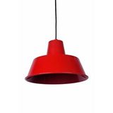 Rsylight Retro Metal Sarkıt Avize Rustik Tekli Kırmızı Sarkıt Cafe Mutfak Aydınlatma Çap:35 Cm