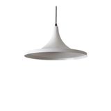 Rsylight Retro Metal Sarkıt Avize Rustik Tekli Sarkıt Beyaz İçi Beyaz 36 Cm