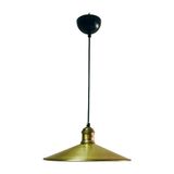 Rsylight Retro Metal Sarkıt Avize Rustik Tekli Sarkıt Eskitme Cafe Mutfak Aydınlatma 40 cm - 1 - Siyah