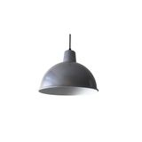 Rsylight Retro Metal Sarkıt Avize Rustik Tekli Sarkıt Gri İçi Beyaz