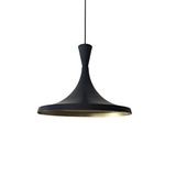 Rsylight Retro Metal Sarkıt Avize Rustik Tekli Sarkıt Siyah İçi Beyaz
