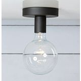 Rsylight Retro Metal Siyah Tavan Plofyoner Kafesli Tekli Armatür Avize Siyah rys002130
