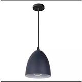 Rsylight Retro Metal Siyah Tekli Sarkıt Avize
