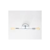 Rsylight Retro Modern Krom 2'li Tavan Plofyoner Rustik Avize