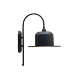 Rsylight Retro Rustik Dekoratif Metal Siyah Baston Kol Vintage Aplik ry8021206sy