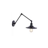 Rsylight Retro Siyah Metal Akrobatik Aplik Üç Mafsalı Siyah Siyah RT6070000