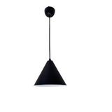 Rsylight Retro Siyah Metal Dekoratif Tekli Kafe Mutfak Aydınlatma Avize Çap:23cm