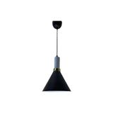 Rsylight Rsylight Retro Siyah Metal Dekoratif Tekli Kafe Mutfak Aydınlatma Avize ÇAP:23CM