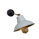 Rsylight Rustik Retro Beyaz Mafsallı Dekoratif Hareketli Duvar Aplik beyaz RYS001110