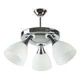 Rsylight Rys Modern Spor 3 Lü Dekoratif Opal Camlı Sarkıt Avize Siyah