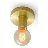 Rsylight Rys Retro Dekoratif Gold Metal Duvar Aplik Tavan Armatür - 1 - Siyah