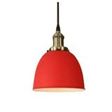 Rsylight Rys Retro Metal Dekoratif Kırmızı Tekli Kafe Mutfak Aydınlatma Avize