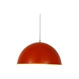 Rsylight Rys Retro Metal Dekoratif Kırmızı Tekli Sarkıt Avize Çap:40 cm - 1 - Siyah