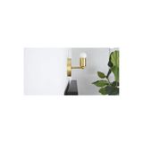 Rsylight Rys Retro Metal Mat Gold Dekoratif Duvar Aplik