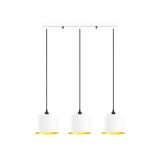 Rsylight Rys Retro Metal Rustik Dekoratif 3 Lü Masa Üstü Sıralı Sarkıt Avize Genişlik 60 Cm