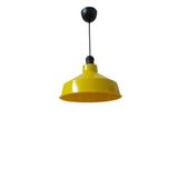 Rsylight RYS001187 30 cm Retro Metal Sarı Dekoratif Tekli Sarkıt Avize