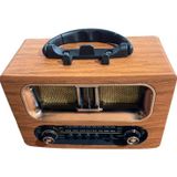 Rt-657 Bluetooth Fm-Usb-Tf-Aux Şarjlı Nostaljik Radyo