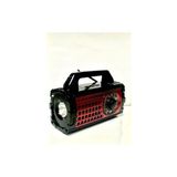 RT-824 Bluetooth Usb/sd/aux/fm Radyo Fenerli Müzik Kutusu - Kırmızı