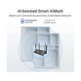 RT-BE50 Wifi7 BE3600 Wifi7 Dual-Band Extendable Router - 1 TB - 10x16 GB