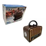 Rt676 Retro Radyo Bluetooth Hoparlör Usb/Sd Kart Girişli, 3 Bant Radyo Alıcılı, Taşınabilir Şarjlı Nostaljik Radyo