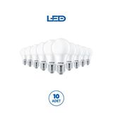 Rtl01123-10 Rother A60 Led Ampul 9W E27 810 Lümen 3000K Sarı Işık Enerji Tasarruflu Ampul 10 Adet