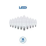 Rtl02101-10 Rother Ledmum Avize Ampul6w E14 470Lümen 6000K Beyaz Işık Enerji Tasarruflu Ampul 10Adet