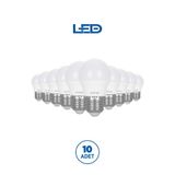 Rtl09111-10 Rother G45 Led Ampul 6W E27 470 Lümen 4000K Gün Işığı Enerji Tasarruflu Ampul 10 Adet
