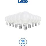 Rtl09221-10 Rother G45 Led Ampul 6W E14 470 Lümen 3000K Sarı Işık Enerji Tasarruflu Ampul 10 Adet