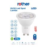 Rtl11111 Rother Gu10 Led Spot Ampul 6W 540 Lümen 4000K Gün Işığı - Enerji Tasarruflu Ampul Vitrin