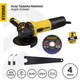 Rtm1090 Avuç Taşlama Makinası 125 Mm 950 W