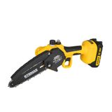 RTM9122 Şarjlı Zincirli Dal Budama Testeresi 150 mm Kömürsüz 18V 2x2 Ah Pvc Çantalı - Akü Dahil
