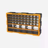 Rtr Rca6016 Modüler Monoblok Çekmece Seti 50’Li Darbeye Dayanıklı Vida Parça Organizer Hırdavat Çekmecesi 620X157x360 Mm