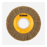 RTRMAX 175 mm Saçaklı Daire Tel Fırça