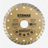 RTRMAX 180 mm Turbo Kanallı Elmas Testere