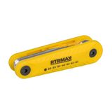 RTRMAX RH03847 7 inç Karbon Çeliği Hex Çakı Allen Anahtar Seti